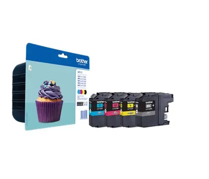 Brother LC-123 Value Pack 4x 600 pagina-s (Origineel)