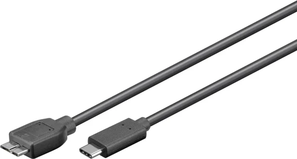 USB 3.1 C  USB 3.0 Micro-B (M) 0.60m Goobay