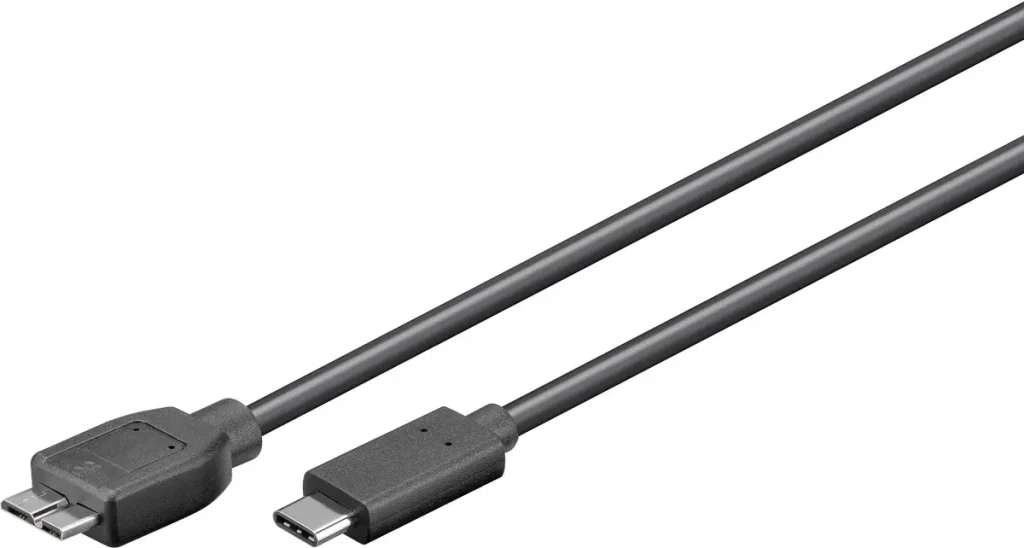 USB 3.1 C USB 3.0 Micro-B (M) 1.00m Goobay