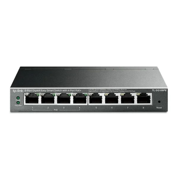 8Port 1Gbps Easy Smart 4xPoE+ 55W TP-Link
