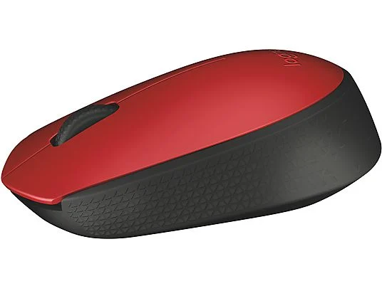 Logitech M171 Optical USB-A Rood-Zwart Retail Wireless