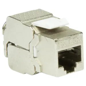 Keystone Jack RJ45 Cat6A Shielded LogiLink standard