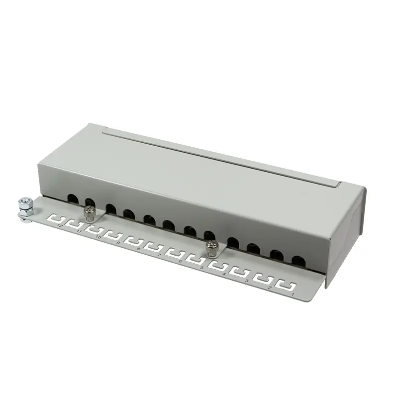 TOE Patch Panel Desktop 12-port CAT6a STP LogiLink - Afbeelding 2