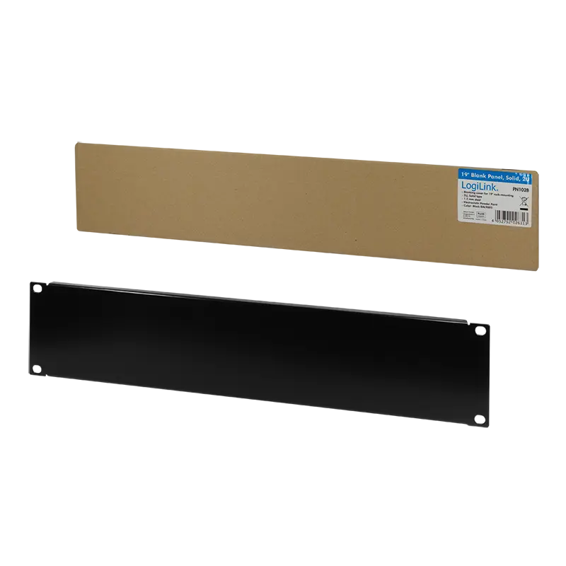 TOE 2U Blindpaneel Zwart LogiLink - Afbeelding 5
