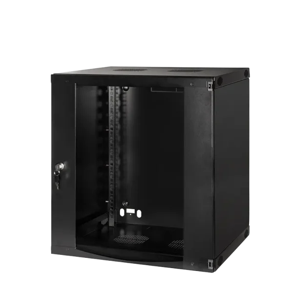 Wandkast 12U 540x 450mm 0 Watt Zwart LogiLink