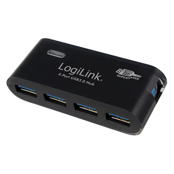 LogiLink 4 Port, USB-A 3.0 actief