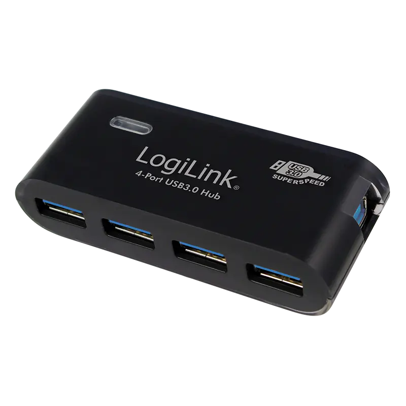 LogiLink 4 Port, USB-A 3.0 actief