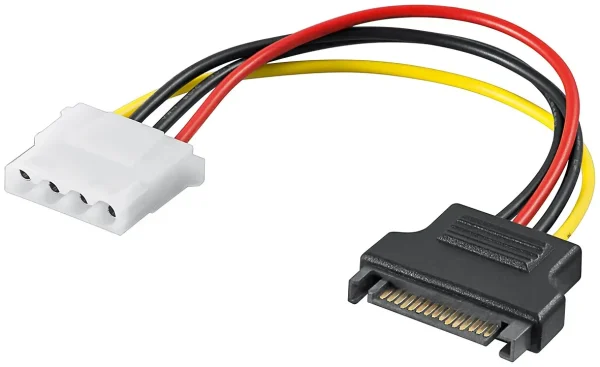 Voedingconverter SATA --> 5.25" Goobay