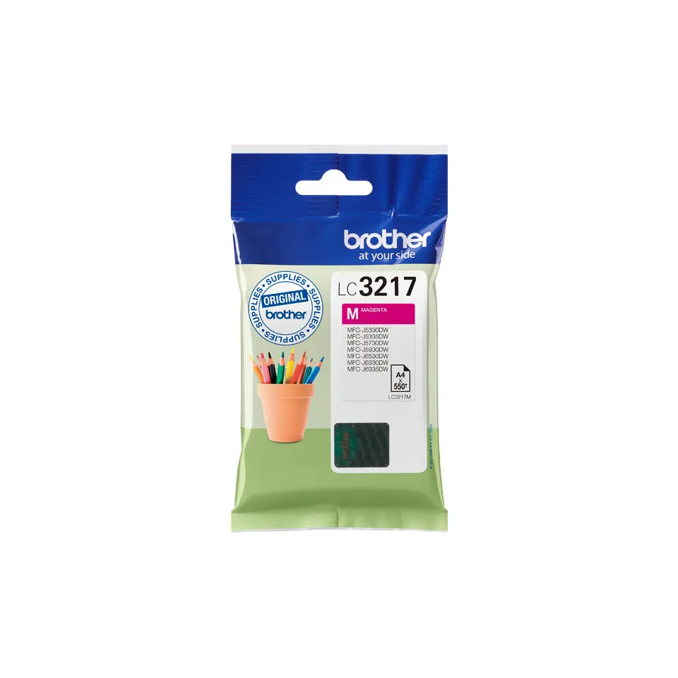 Brother LC-3217M Magenta 550 pagina's (Origineel) - Afbeelding 2