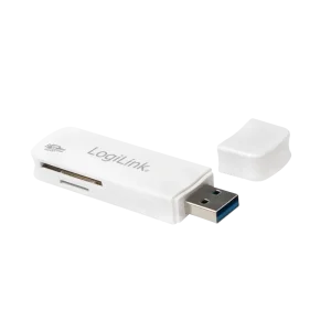 USB-A 3.0 LogiLink Micro-SD / SD(HC) Wit