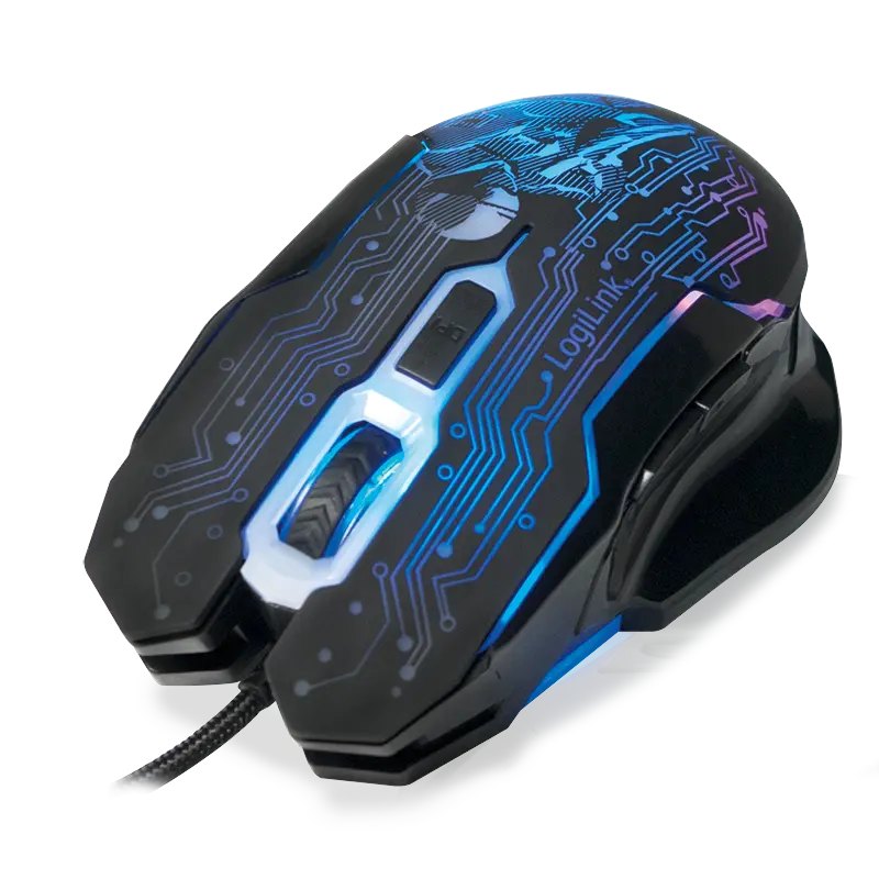 Logilink Gaming Optical USB-A Zw-Bl Retail 2400dpi - Afbeelding 3