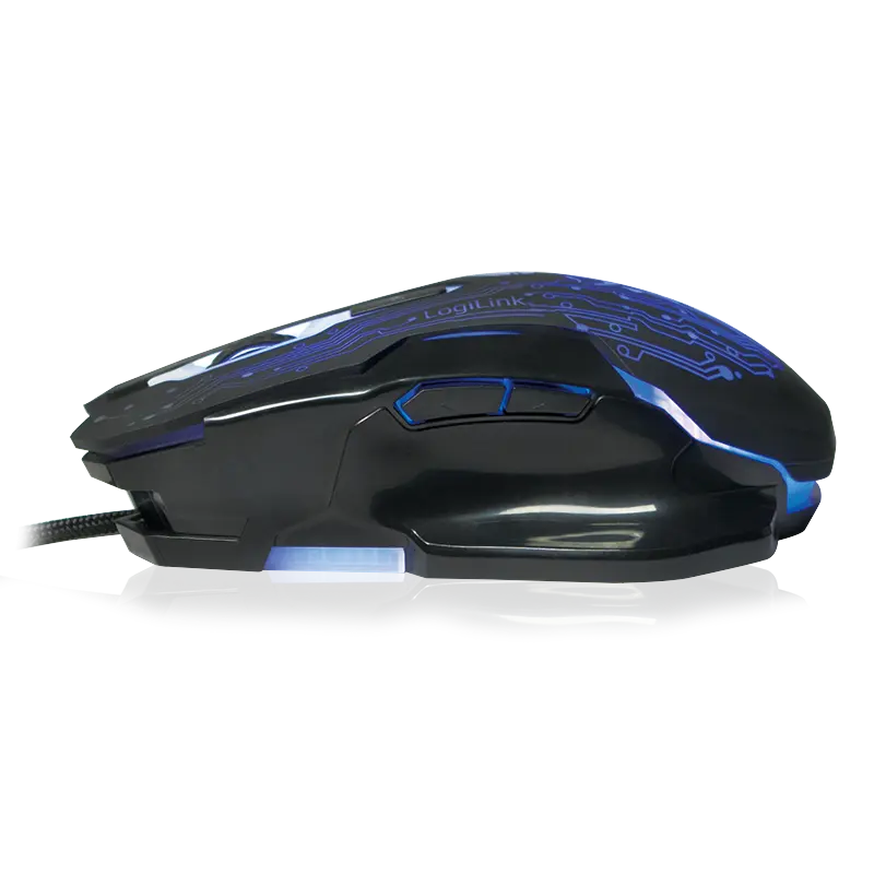 Logilink Gaming Optical USB-A Zw-Bl Retail 2400dpi - Afbeelding 5