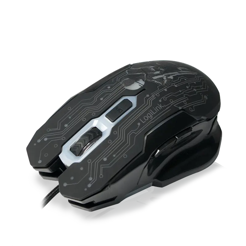 Logilink Gaming Optical USB-A Zw-Bl Retail 2400dpi - Afbeelding 6