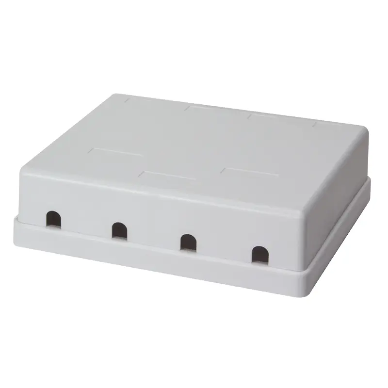 TOE Keystone Surface Mount Box 4 ports UTP LogiLink - Afbeelding 2
