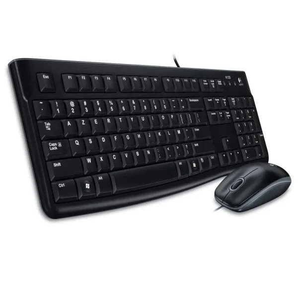 FR DT Logitech MK120 Zwart bedraad Ret. (Franse layou