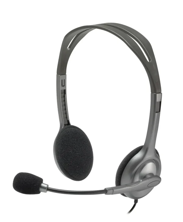 Logitech Stereo Headset H111 3.5mm grijs