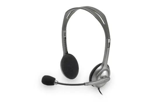 Logitech Stereo Headset H111 3.5mm grijs - Afbeelding 5