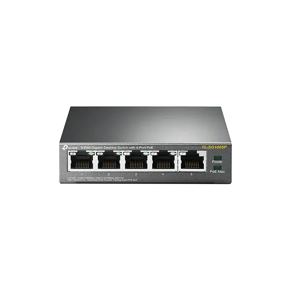 5Port 1Gbps Easy Smart 4xPoE+ 56W TP-Link - Afbeelding 2