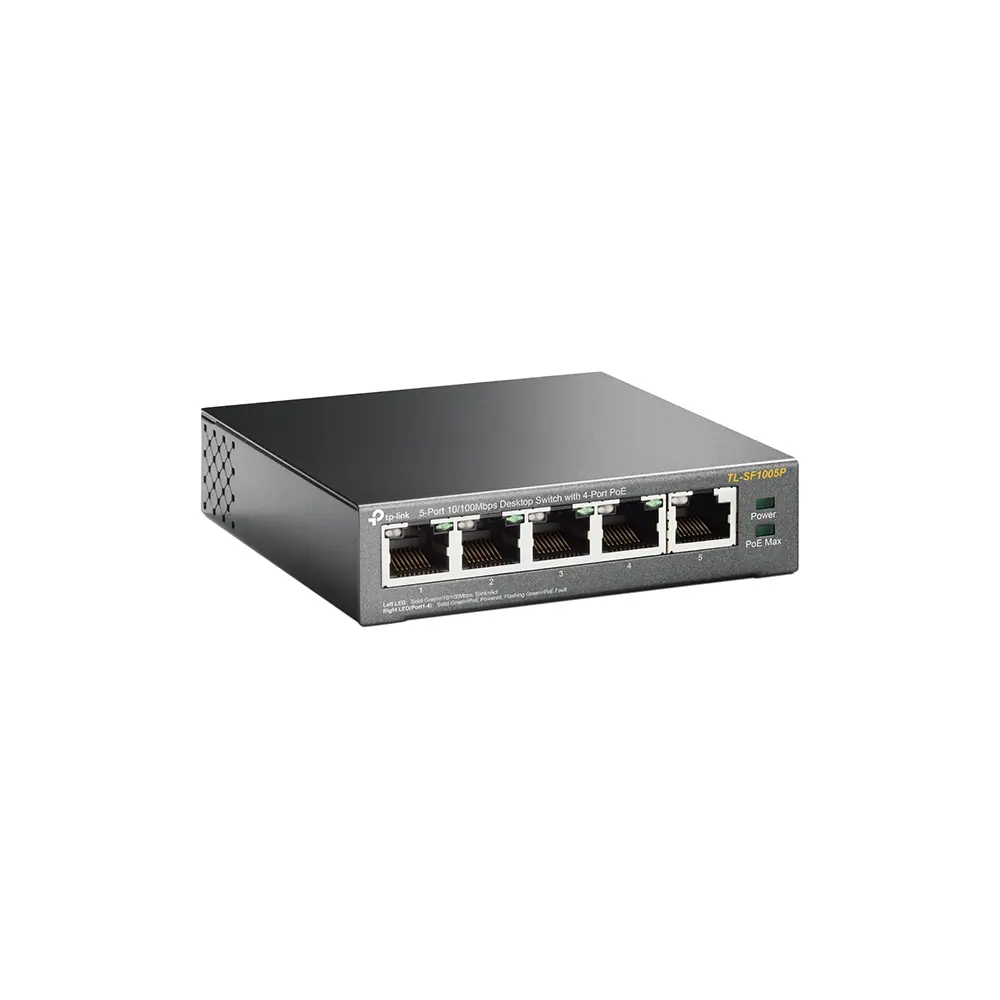 5Port 100Mbps 4xPoE 58W TP-Link