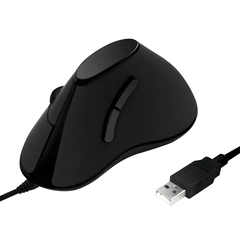 Logilink Ergonomisch Vertikaal Optical USB-A Zwart Ret.