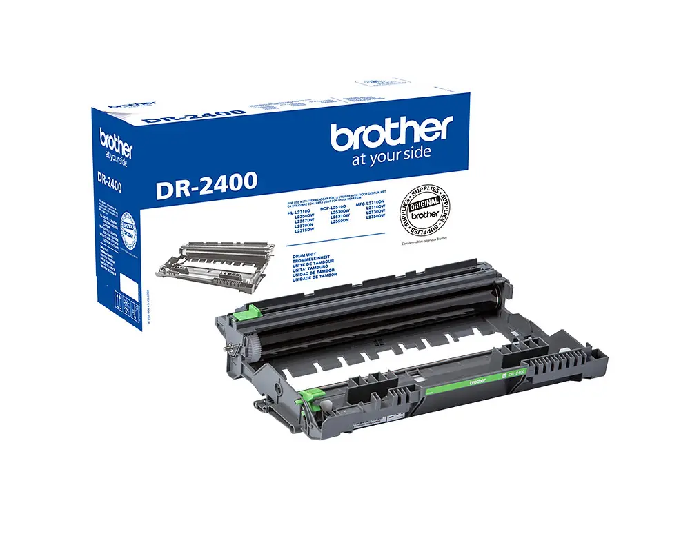 Brother DR-2400 Trommel 12.000 pagina`s (Origineel) - Afbeelding 2
