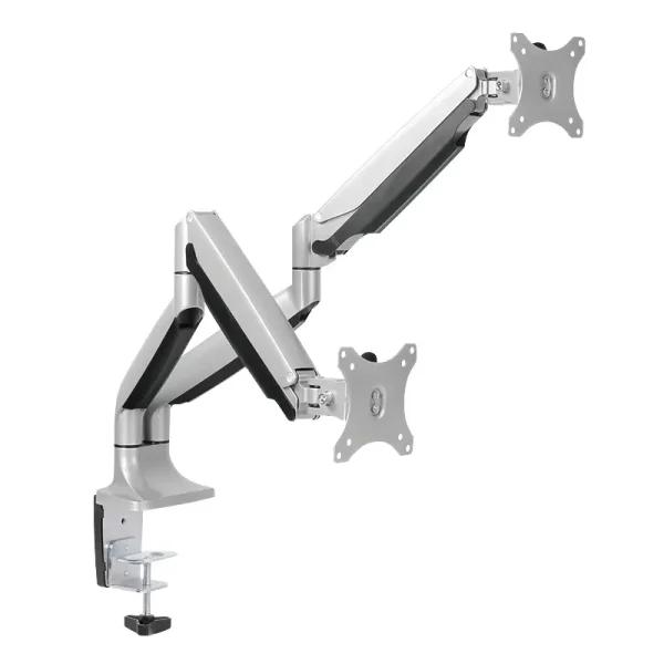 Desk Mount Dual LogiLink 13"-32" <9kg Aluminium gas