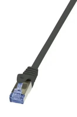 RJ45 0.25m Zwart Cat6A S/FTP LogiLink - Afbeelding 2