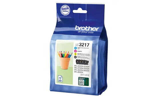 Brother LC-3217 Value Pack 4x 550 pagina's (Origineel) - Afbeelding 2