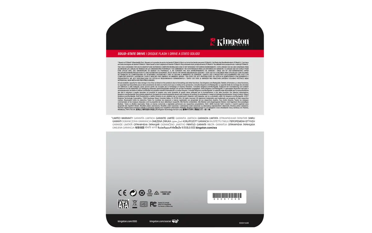 960GB 2,5" Kingston A400 TLC/500/450 - Afbeelding 5