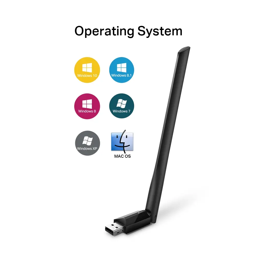 AC 600 WiFi 5 USB 2.0 TP-Link Archer T2U Plus - Afbeelding 4