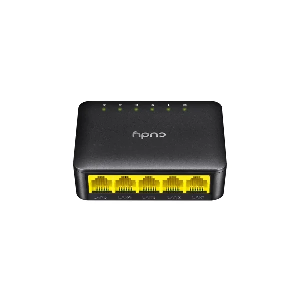 5Port 1Gbps Plastic behuizing Cudy