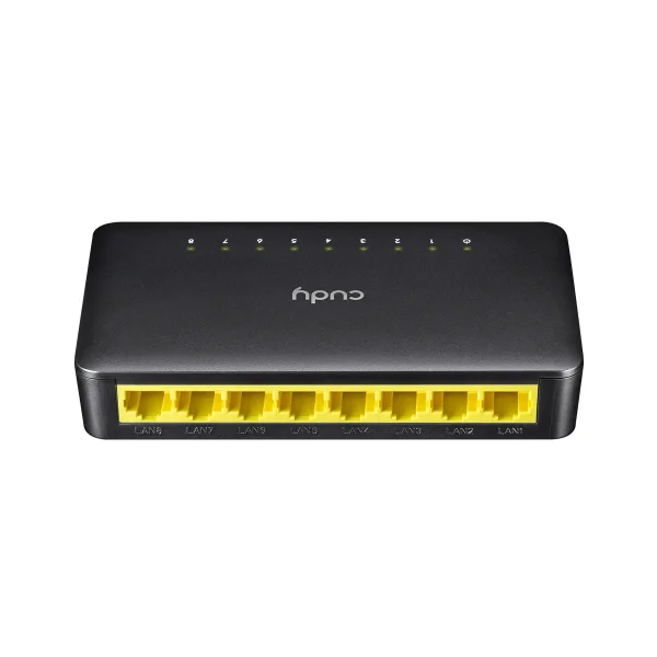 8Port 1Gbps Metalen behuizing Cudy