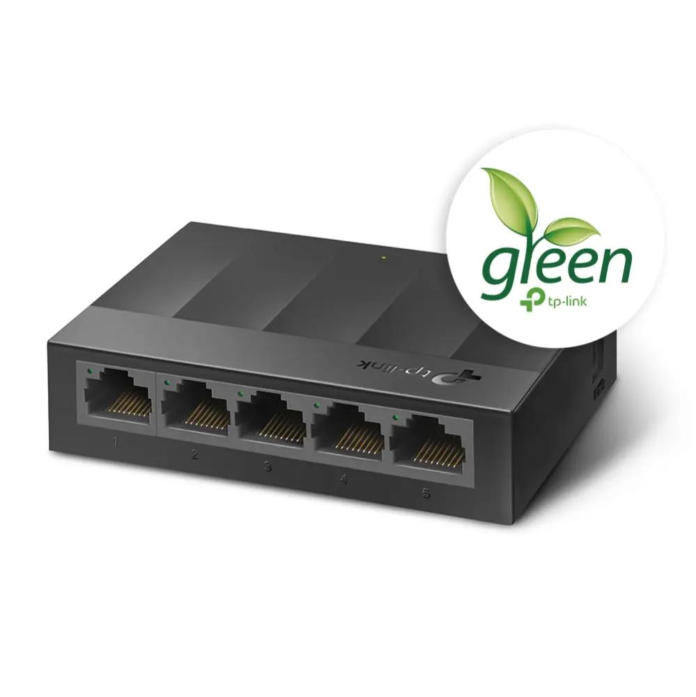 5Port 1Gbps LiteWave Kunstof behuizing TP-Link - Afbeelding 3