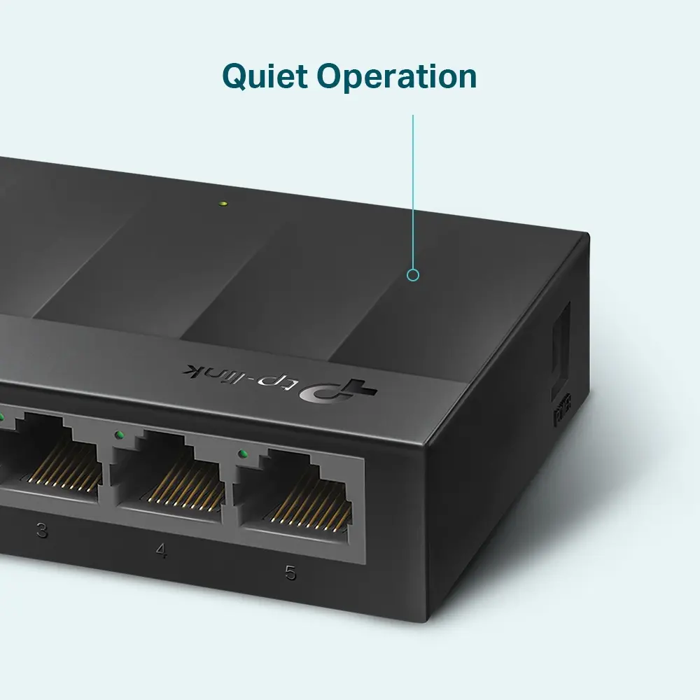 5Port 1Gbps LiteWave Kunstof behuizing TP-Link - Afbeelding 5