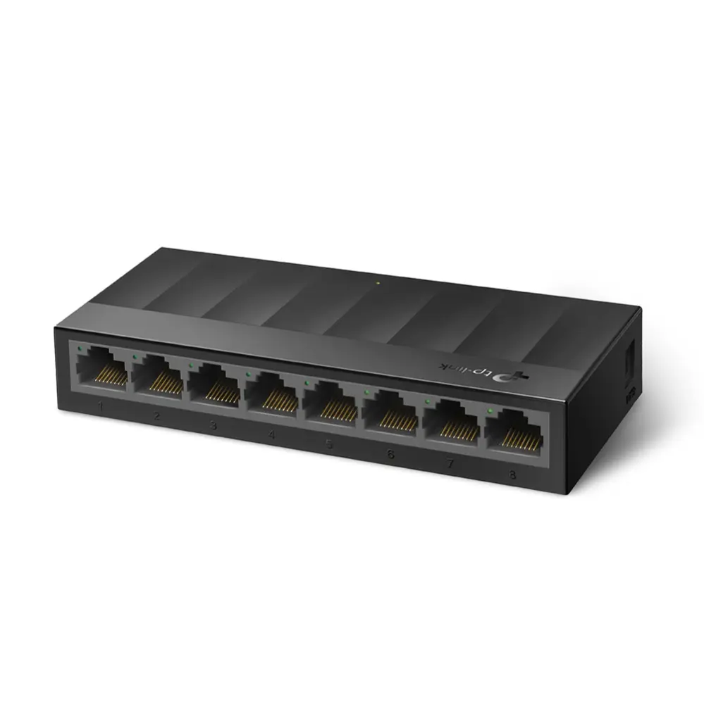 8Port 1Gbps LiteWave Kunstof behuizing TP-Link