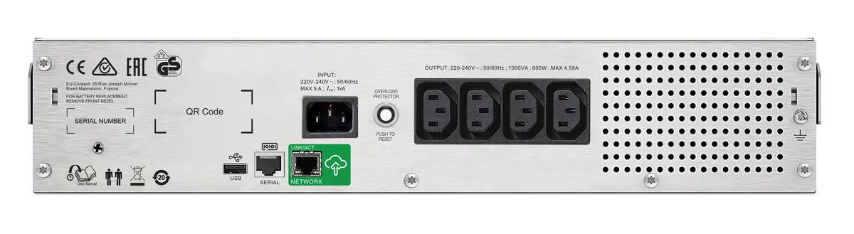 UPS APC Smart UPS 1500VA SMC1500I-2UC - Afbeelding 2