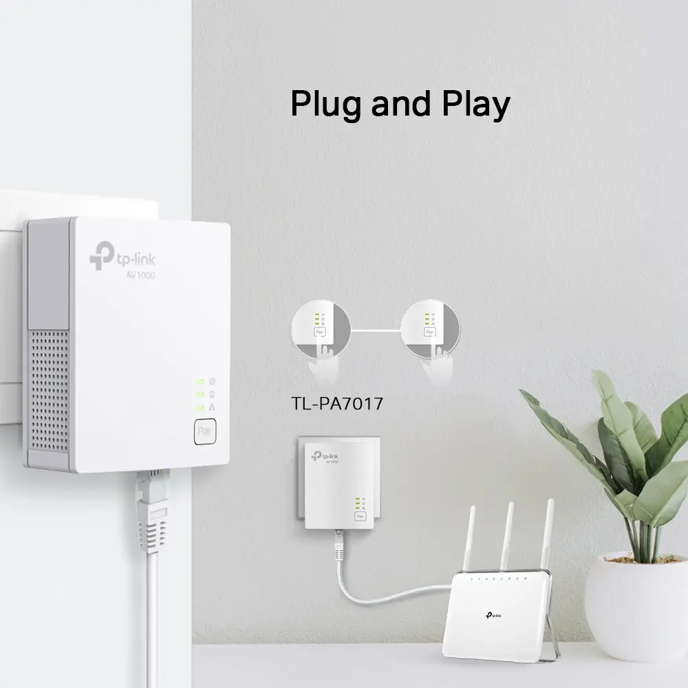 AV1000 1xLan 2st TP-Link - Afbeelding 6