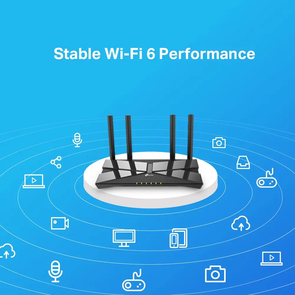 AX1500 WiFi6 -4Port 1Gbps TP-Link - Afbeelding 5