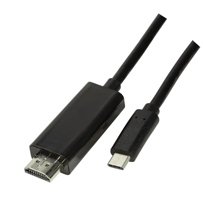 USB-C 3.2 (M) --> HDMI 2.0 (M) 1.80m LogiLink - Afbeelding 3