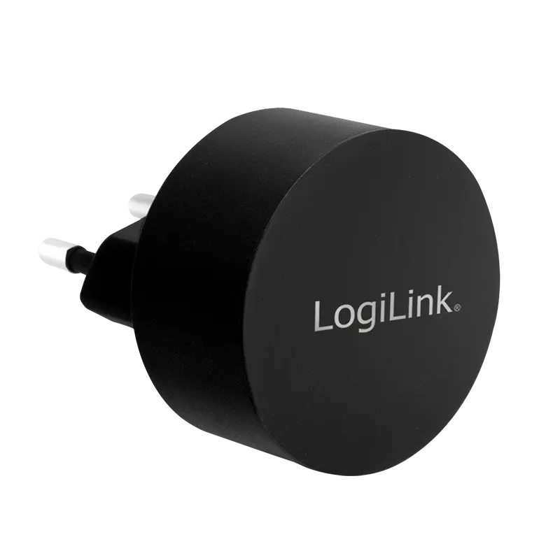 Lader 230V 2xUSB-A 10,5W LogiLink Zwart - Afbeelding 3