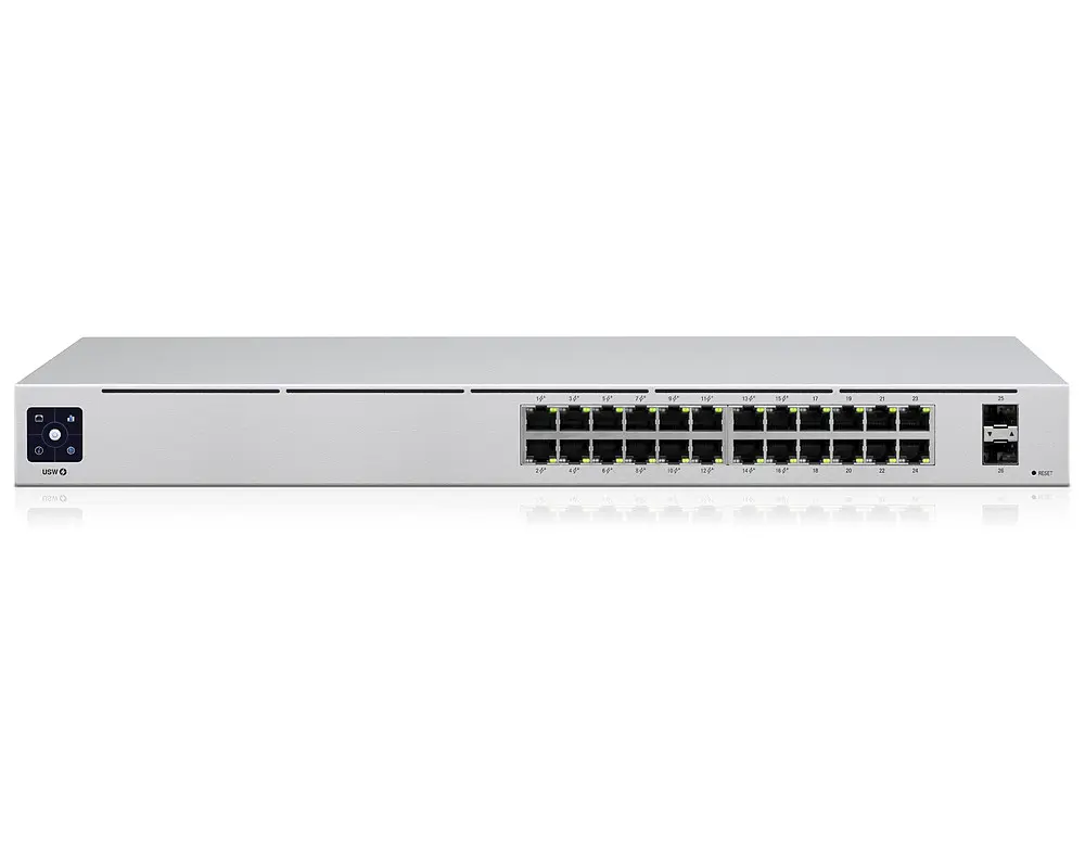 24Port 1Gbps 16xPoE+ 2xSFP 95W Ubiquiti - Afbeelding 4