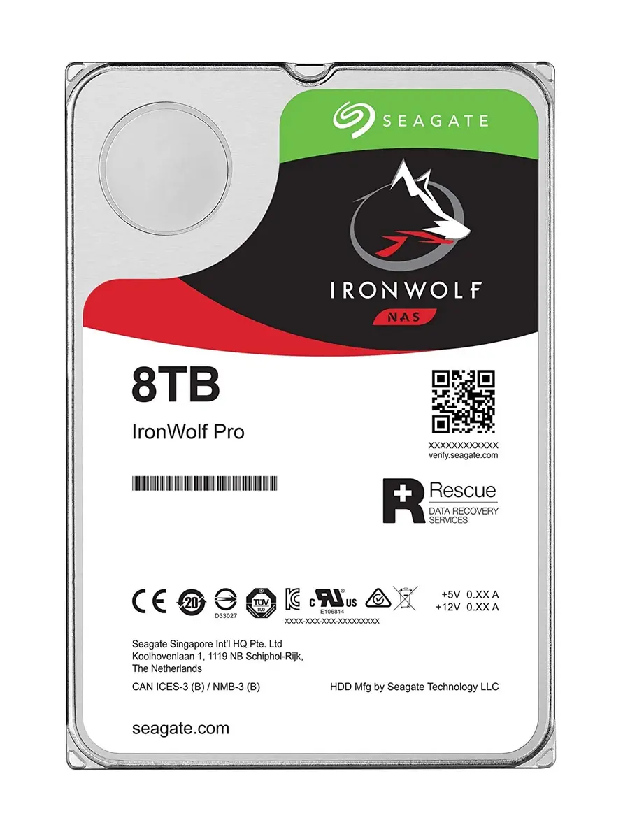 8TB Seagate IronWolf NAS 256MB/7200rpm