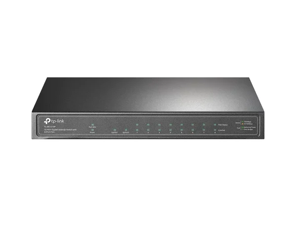 10Port 1Gbps Easy Smart 8xPoE+ 1xSFP TP-Link