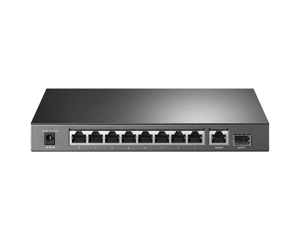 10Port 1Gbps Easy Smart 8xPoE+ 1xSFP TP-Link - Afbeelding 2