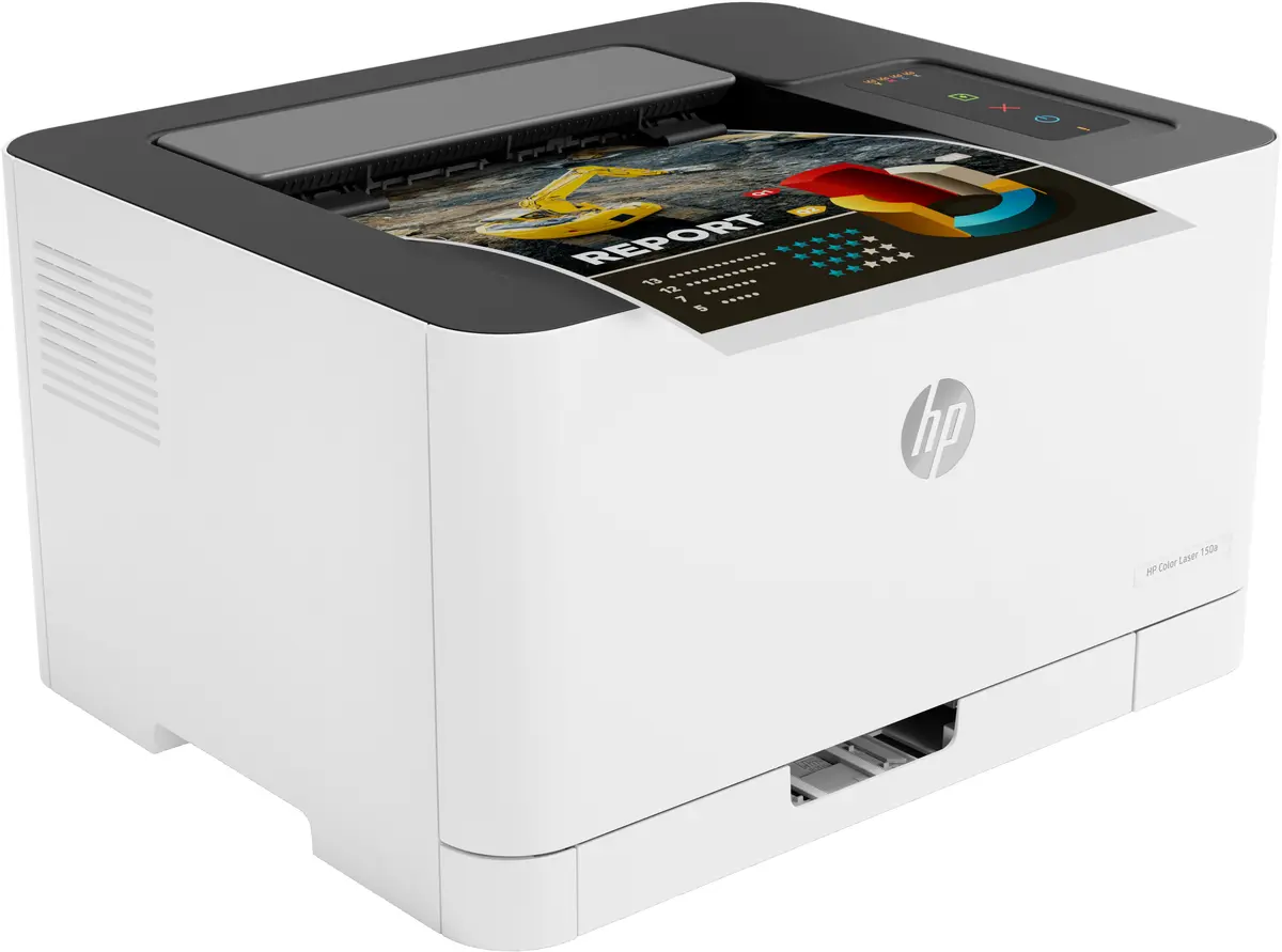 HP Color Laser 150nw / LAN / Wit-Zwart - Afbeelding 3