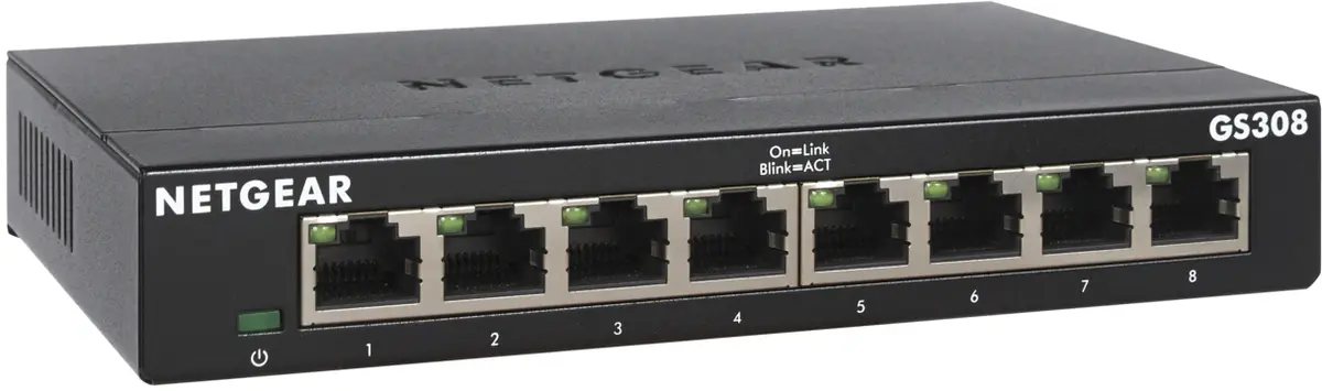 8Port 1Gbps Essentials Netgear