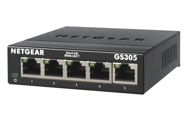 5Port 1Gbps Essentials Netgear