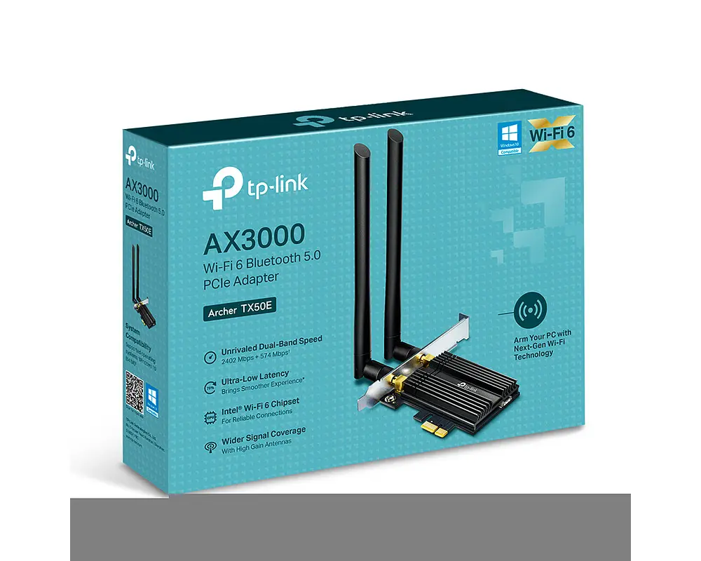 AX3000 WiFi6 - BT 5.0 TP-Link - Afbeelding 2