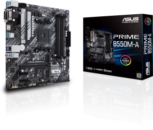 ASUS AM4 B550M-A PRIME - DDR4/2xM.2/HDMI/DVI/VGA/µATX