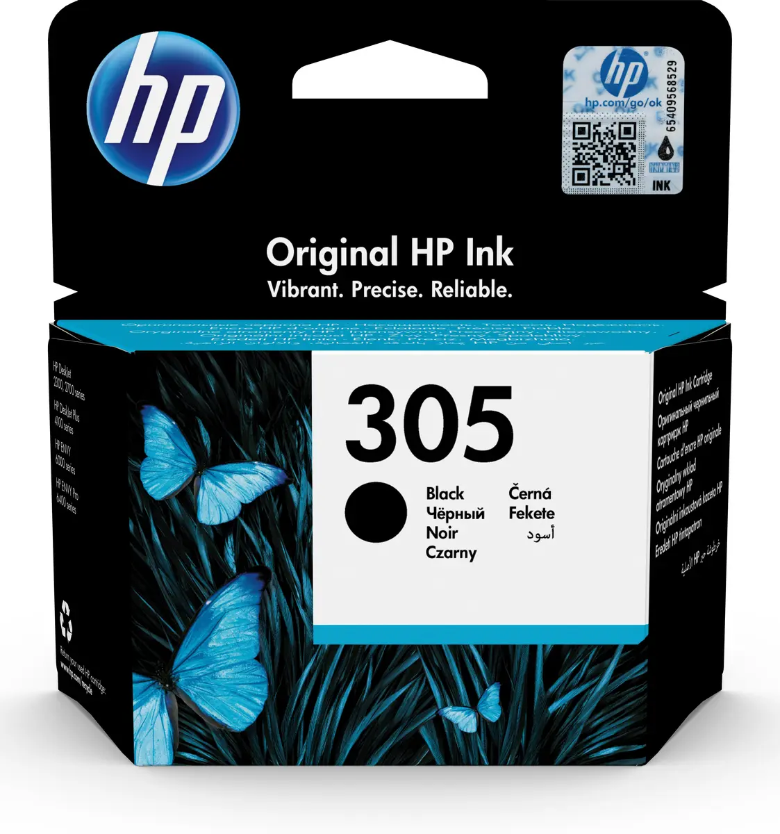 HP No.305 Zwart 120 pagina´s (Origineel)